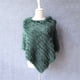 thumbnail image 5 of Qarigey Mantón de punto respetuoso del medio ambiente para el cabo sostenible de las mujeres del mantón de la capa del abrigo del mantón de Accesorios de disfraces blanco, 5 of 6
