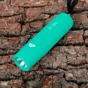 Ozark Trail Single Mini LED Flashlight, 50 Lumens, Handheld, 3 AAA Batteries, Teal