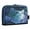 Cute Blue and White Cat, variant on Standing Pencil Case with Base Large Capacity Stationery Pouch Pen Bag with Zipper for Women Men Brown-blue Butterfly Pattern