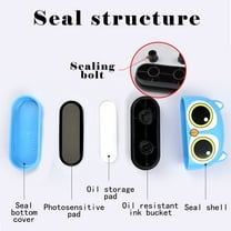 SUSHANG Name Stamp for Clothing Name Stamp Personalized for Kids Cloths Fabric Stamper for Clothes