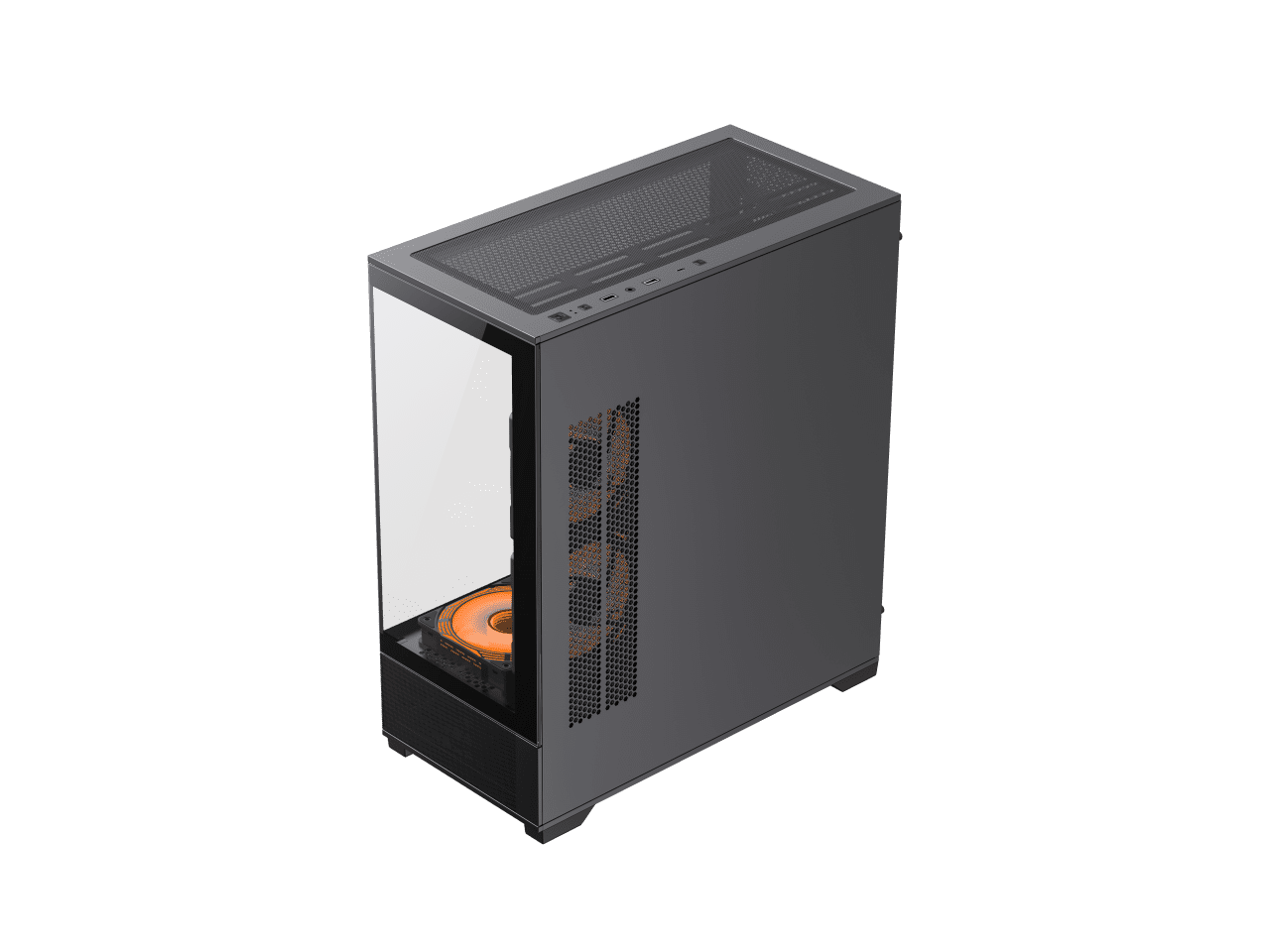 GameMax VistaAB Vista AB Mid Tower ATX PC Case with ARGB Fans