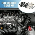 thumbnail image 2 of 6 Set Fuel Injector O Rings Seals with Micro Filters for Toyota 4Runner Pickup 1989-1995 for Toyota T100, 2 of 6