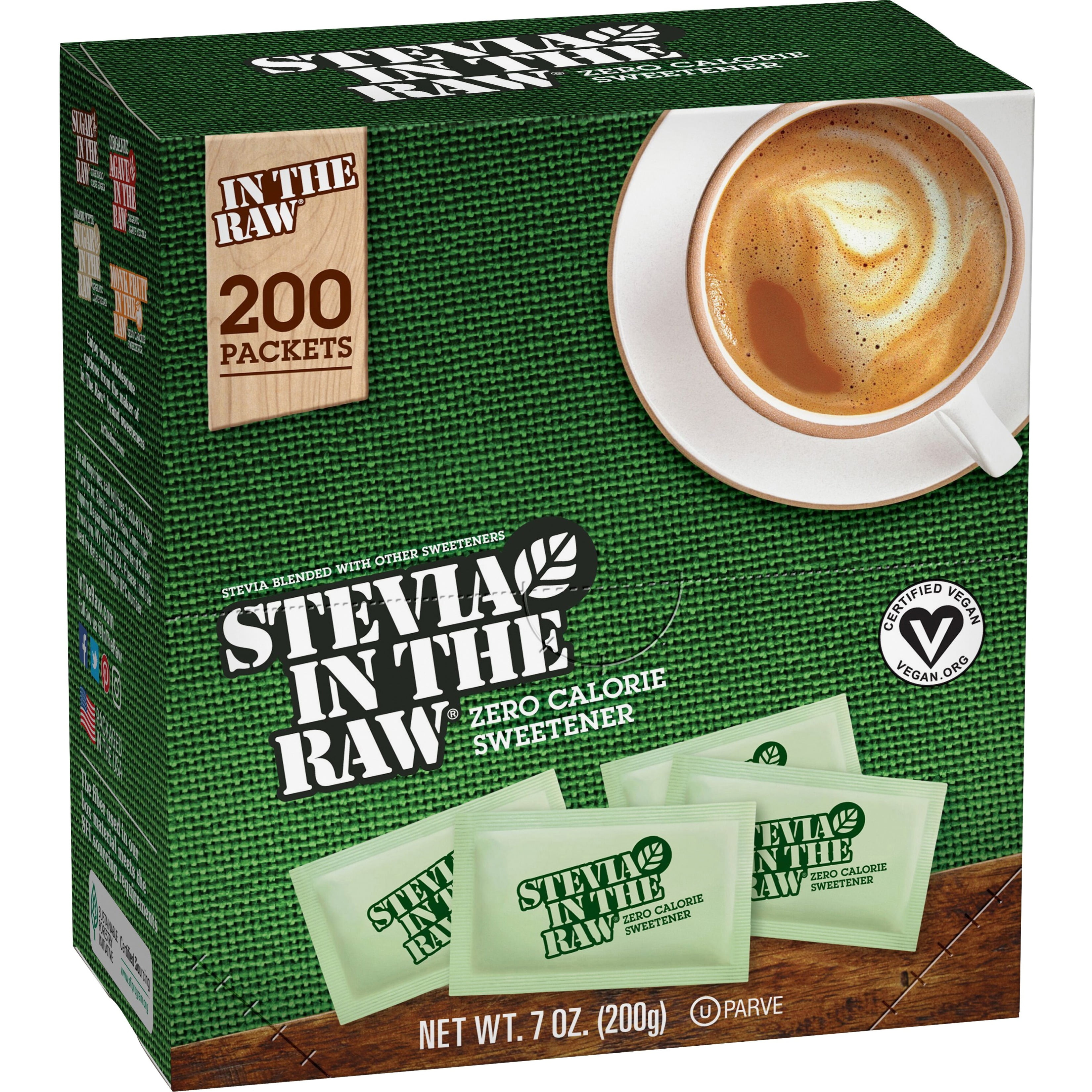 Stevia In The Raw, SMU76014, Zero-calorie Sweetener, 200 / Box