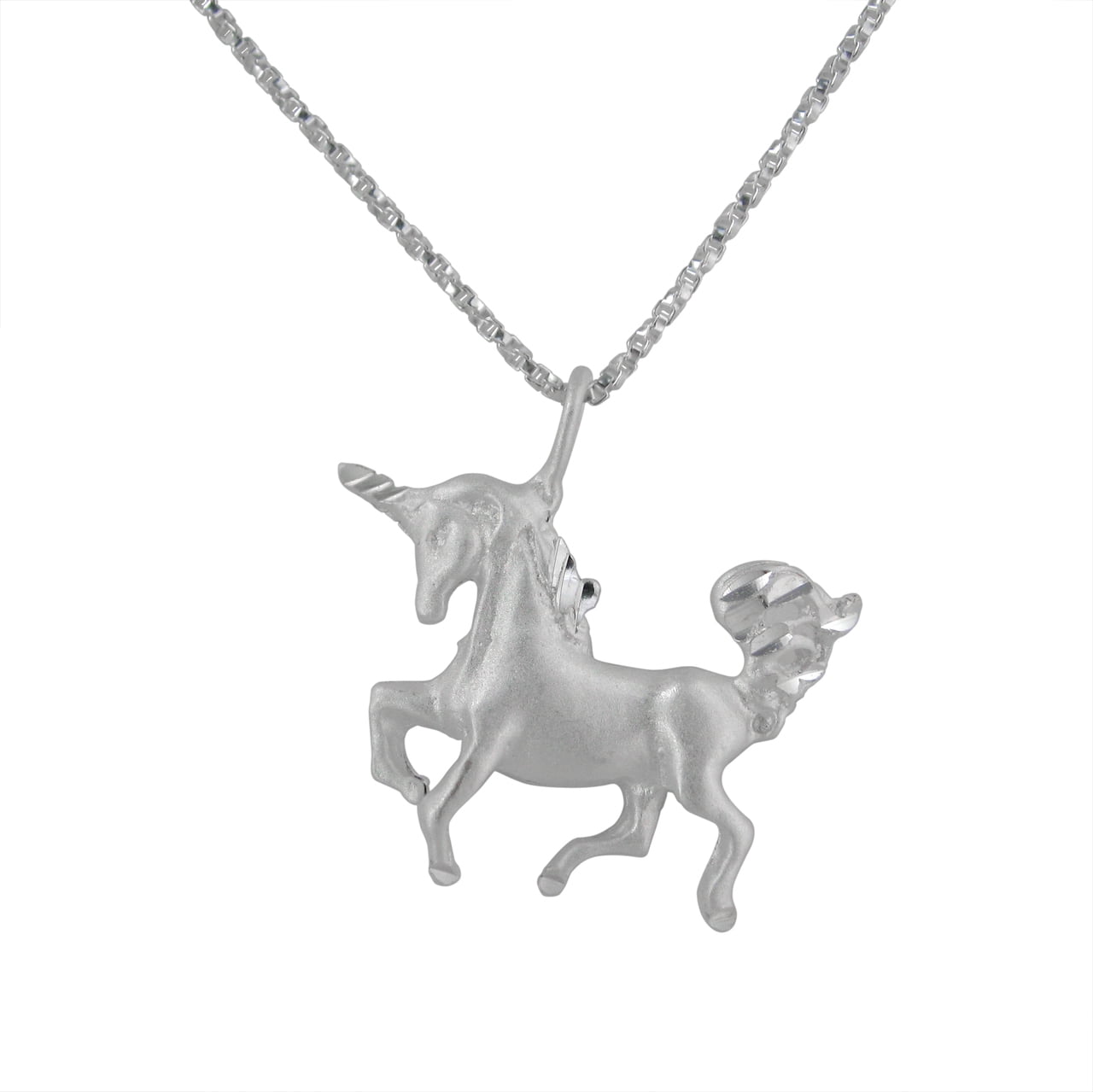 Brand Avenue 925 Silver Unicorn Pendant main image 1