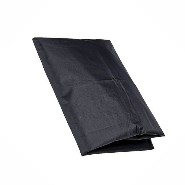 kurtrusly BBQ Stove Dustproof Cover Round Outdoor Waterproof Sunproof Replacement Solid Color Burner Cap Protector Accessories 112x21cm