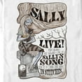 thumbnail image 2 of Men's The Nightmare Before Christmas Summer Fear Fest Sally Poster Graphic Tee White 2X Large, 2 of 5