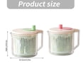 thumbnail image 3 of Dvkptbk food dehydrator Vegetable and Fruit Washing Dryer Lettuce Dehydration In 5 Seconds Hand-Cranked for Washing Dry Vegetables Pasta, 3 of 7