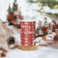 thumbnail image 5 of BZSMCE Flameless Candles LED Lights Christmas Light Red Plaid Pattern with Reindeer Creativity Battery Candles, 5 of 7