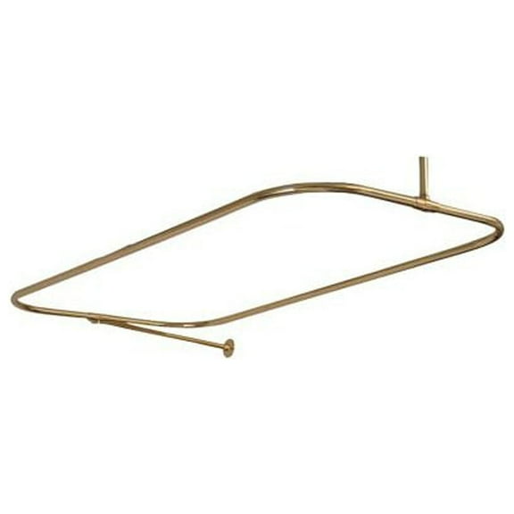 BarclayRectangular Shower Rod, w/Side