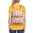 thumbnail image 4 of Xecao Cherries And Bows for Drawstring Bags,Pull String Backpack Bags,String Bag Sackpack, 4 of 6