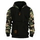 thumbnail image 1 of WILLBEST Sudaderas Navideñas Sudadera con Capucha De Camuflaje para Hombre, Sudadera De Invierno De Corte Ajustado, Jersey con Forro Cálido para Otoño y Clima Frío, Ropa De Calle Informal Cómoda Chica, 1 of 2
