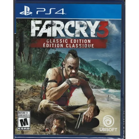 Far Cry 3 Classic Edition PS4 (Brand New Factory Sealed) No Operating