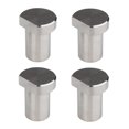 thumbnail image 1 of 4pcs Woodworking Table Clamp 20mm, Aluminum Alloy Stop Work Bench Dog Clamp, T Track Woodworking Work Bench Accessories For Hole, 1 of 5