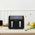 thumbnail image 3 of Westinghouse Dual Zone Air Fryer - Double Air Fryer Handcrafted with 2 Independent Baskets, Separate Heater and Control, 12 Preset Programs, and Adjustable Temperatures, 3 of 9