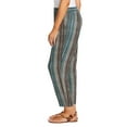 thumbnail image 2 of Jessica Simpson Women's Pants Sz M Ladies' Printed Pull-on Blue, 2 of 4