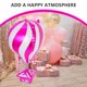 thumbnail image 3 of KAKOWELY 4 globos aerostáticos con forma de globo: colores vibrantes para decorar el aula. Suministros para eventos festivos y fiestas., 3 of 5