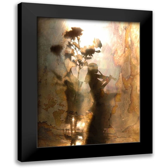 Morozov, Andrey 12x14 Black Modern Framed Museum Art Print Titled - Music of light and shadow