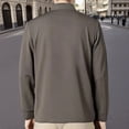 thumbnail image 5 of Polo Shirts For Men Long Sleeve Classic Solid Color Collared Casual Business Male Tees, 5 of 7
