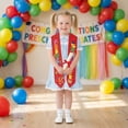 thumbnail image 5 of Preschool Graduate Sash for Kindergarten Graduation Ceremony Celebration Party Supplies Photo Props Durable Fabric School Milestone Ages 3+ 4x62 Inch, 5 of 7