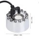 thumbnail image 3 of Silver 12 LED Ultrasonic Mist Maker Fogger for Aquarium Water Fountain Pond Indoor Outdoor Fish Tank Accessories EU Plug 110-240V, 3 of 4