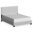 thumbnail image 2 of Acme  Furniture Lien Padded Platform Bed Black N/A Wood Queen, 2 of 5