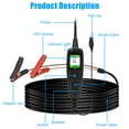 ZGBY 12V 24V Car Auto Electrical Power Circuit Tester Probe 2 Meter