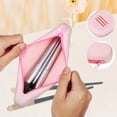 thumbnail image 1 of YSNOOWE 2Ud Bolsa Para Brochas De Maquillaje Multicolor De Silicona Con Cierre Y Material Duradero, 1 of 6