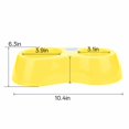 thumbnail image 7 of BESTSKY Small Dog Bowls,Easy to Clean Cat Food Bowls,Detachable Bottle Feature Cat Food Bowl,Yellow, 7 of 7