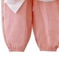thumbnail image 4 of WAVSUF Outfit Sets for Boys Girls 2 Piece, Prints Crew Neck Tank Tops and Cute Shorts Comfortable Casual Clothes Pink Size 4-5, 4 of 6
