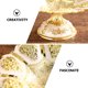 thumbnail image 3 of unbranded Para Postres Y Dorado Robusto Para Reuniones Y Del Hogar, 3 of 7