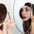 thumbnail image 4 of Zadro Travel Shower Mirrors w/ Magnification & Suction Cup Wall Mount, 4 of 9