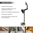 thumbnail image 3 of Amdohai Underground Metal Detector Metal Finder Gold Detector Treasure Hunter Gold Digger Portable Metal Detection Instrument for Beginner Children Student - With Headphone & Shovel & Pouch, 3 of 7