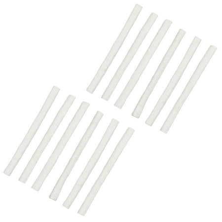 Tiki Torch Wick - Sunnydaze Replacement Fiberglass Wicks for Outdoor Tiki Torches and Lamps, Set of 12