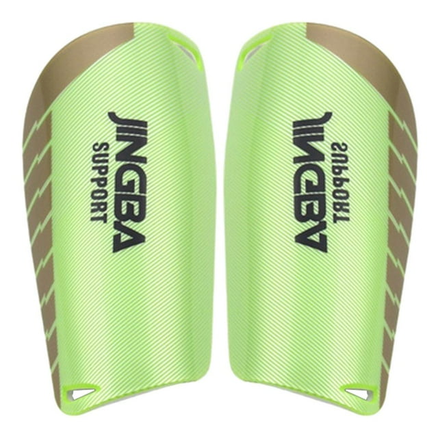 Almohadillas profesionales Zulema Protector de espinilla de fútbol 1 par Verde M