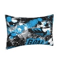 thumbnail image 2 of Naloa Football Time Pillowcase, Throw Pillowcase, Wrinkle-Free, Stain-Resistant with Hidden Zipper for Bedroom Sofa - 20"x30", 2 of 9