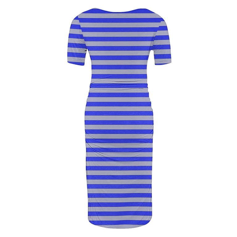 pregnancy fitted dresses Ficerd Women's Ribbed Knit Maternity Dresses Long Sleeve Pregnancy Bodycon Dress Split Stretchy Clothes for Baby Shower(Apricot,S) at Amazon Women's Clothing store