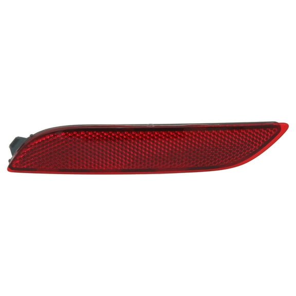 KAI New CAPA Certified Standard Replacement Rear Driver Side Bumper Reflector, Fits 2018-2022 Toyota Camry