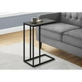 thumbnail image 5 of Accent Table C-shaped End Side Snack Living Room Bedroom Metal Grey, 5 of 5