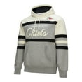 thumbnail image 2 of Men's-Mitchell & Ness  Heather Gray Kansas City Chiefs Head Coach Vintage Logo Pullover Hoodie, 2 of 7