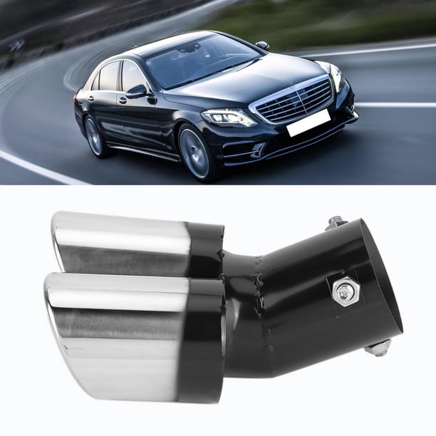 Consejo de Escape Dual, Garganta de Cola de Automóvil Universal de Acero inoxidable Alto Rendimiento para La Reparacia
