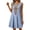 A Light Blue, variant on Plus Size Summer Dresses for Women 2026 Maxi Dress V-Neck Short Sleeve Dresses for Party Casual Summer Maxi Dresses for Women with Pockets