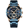 thumbnail image 3 of CURREN 8355 Luxury Classic Business Quartz Men Watch 3ATM Waterproof Large Case Big Dial Luminous, 3 of 8