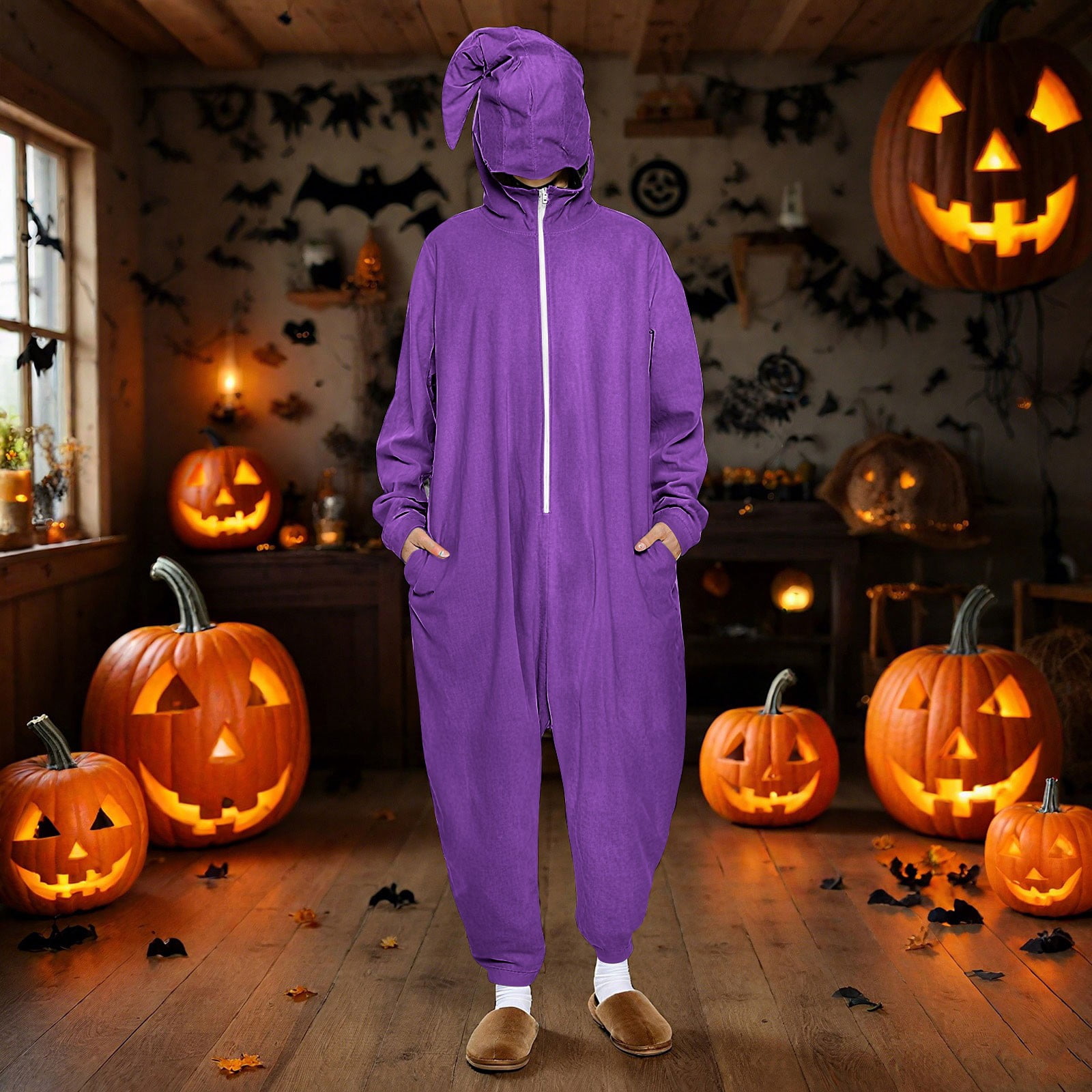 Rohuuque Christmas Festival Onesie for Unisex Animal Dress Up