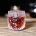 thumbnail image 3 of Taza de té de vidrio, taza de café, copas de vino para bebidas de café con leche y capuchino Escarchado, 3 of 9