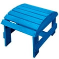 thumbnail image 2 of Jiallo Sky Blue Adirondack Pine Ottoman, 2 of 2
