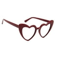 thumbnail image 2 of Minnieouse Sun Eyewear Mujeres Gafas de sol en forma de corazón Suministro de viaje multifuncional para adultos Mujeres Lady Girl Children Tipo 1 Lentes Tipo 12 Minnieouse AP008850-12, 2 of 6