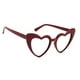 thumbnail image 2 of Minnieouse Sun Eyewear Mujeres Gafas de sol en forma de corazón Suministro de viaje multifuncional para adultos Mujeres Lady Girl Children Tipo 1 Lentes Tipo 12 Minnieouse AP008850-12, 2 of 6