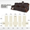 thumbnail image 6 of Aorsher 100% Waterproof Recliner Chair Cover, Recliner Chair Cover Furniture Protector with Elastic Straps for Kids, Reclining Couch Covers for Pets, Dogs, 6 of 13
