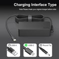 thumbnail image 2 of 65W USB-C Laptop Charger Compatible with Lenovo Thinkpad/Yoga/Thinkbook/Chromebook/IdeaPad Series and for All 65W Type C Devices, 2 of 3