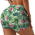 thumbnail image 2 of Kdxio Succulents 1 Print Workout Shorts for Women Seamless Soft Smooth Gym Yoga Scrunch Active Shorts, 2 of 5